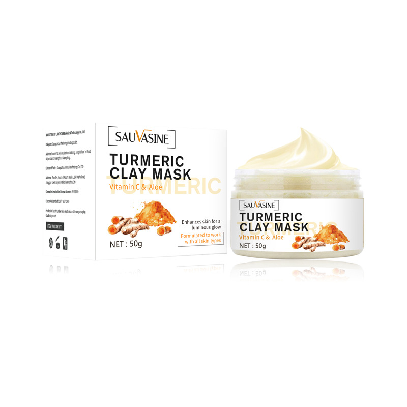 GlowByrd Turmeric Radiance Clay Mask