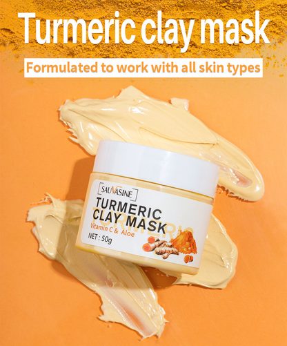 GlowByrd Turmeric Radiance Clay Mask