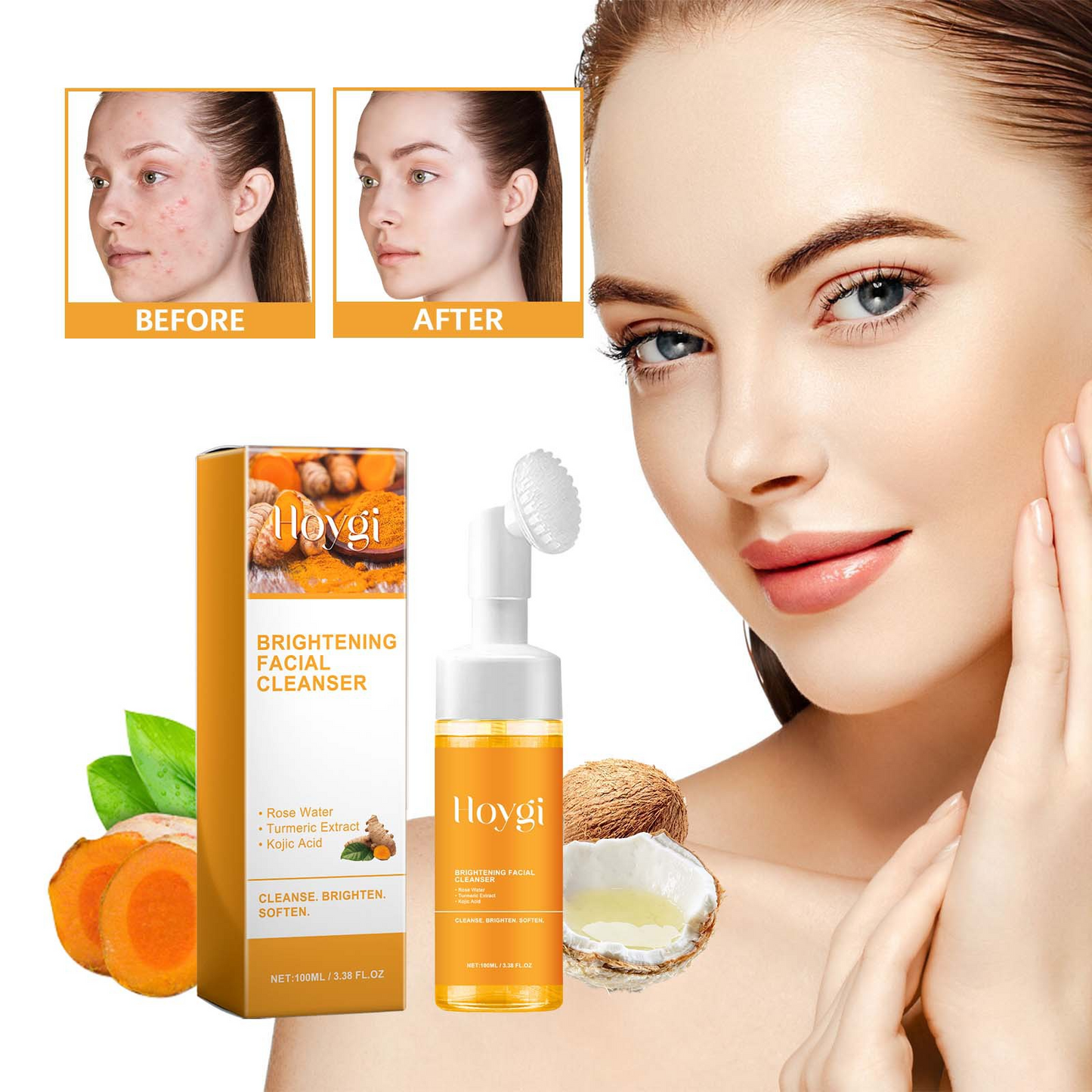 GlowByrd Golden Radiance Turmeric Cleanser